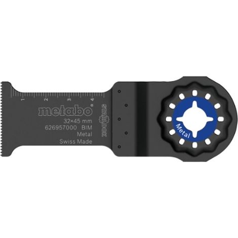 Hoja de sierra de inmersión Starlock L.45mm B.32mm BiM Diente. 1,3mm/20TPI 1 ud. Metabo