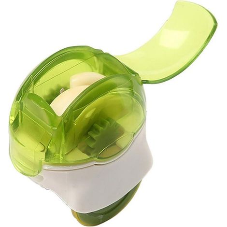 Presse-ail à roulettes, hachoir à ail, ustensile de cuisine pour hacher (1/5)