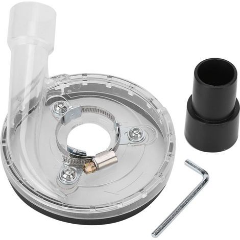 Kit de protection anti-poussière pour meuleuse d'angle, accessoire pour outil électrique avec disque à lamelles de 115mm (1/5)