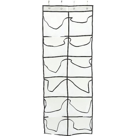 1 sac à chaussures à suspendre à la porte (1/3)
