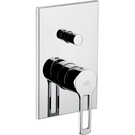 Eingebauter Duschmischer mit Chromumsteller – Paffoni Ringo