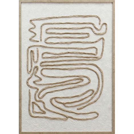 Mömax Keilrahmenbild Mike in Braun/Beige ca. 50x70x2,2cm (1/3)