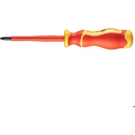 Tournevis Phillips - PH2 - 100 mm - 1000 V - Pointe Magnétique - 1 Pièce (1/5)
