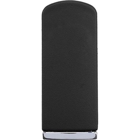 Manija de cerradura negra para la tapa de la guantera del coche, sin orificio, para A4 8E B6/B7 A4 QUATTRO 8E1857131A 8E1857131 LHD (1/2)