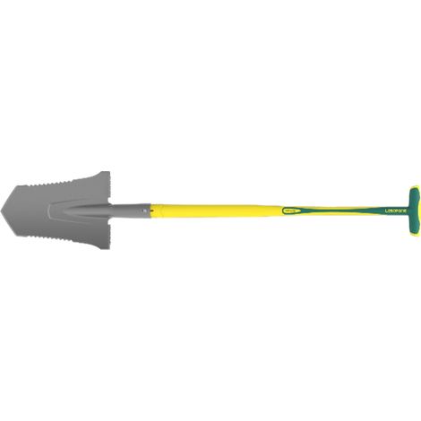 Leborgne – Louchet de transplantation 33 cm – Manche béquille Novagrip – Profil idéal pour déraciner arbustes – Outil professionnel