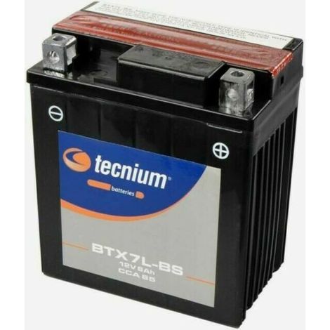 BATTERIA TECNIUM BTX7LBS 12V 6AH COMPATIBILE CON YTX7L-BS