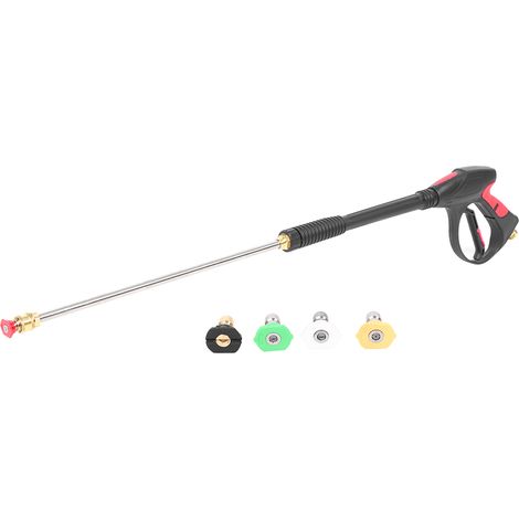Nettoyeur haute pression pour voiture (3000 PSI) avec tuyau d'eau de 8 m. Tuyau d'eau inclus. (1/5)
