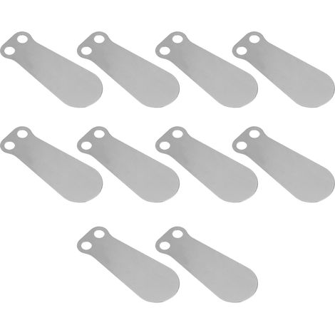 10 Stück Luftkompressor-Ventilplatten, zungenförmig, Gusseisen, Einlass- und Auslasszubehör, 80 Auslass-Kurzplatte (1/5)