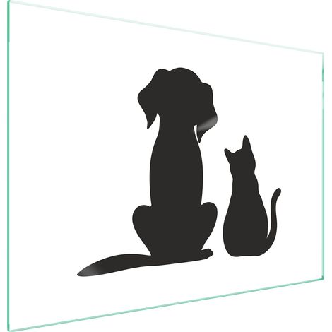 GLASSCHUTZPLATTE FÜR HERD 70x52 TIERE (1/5)