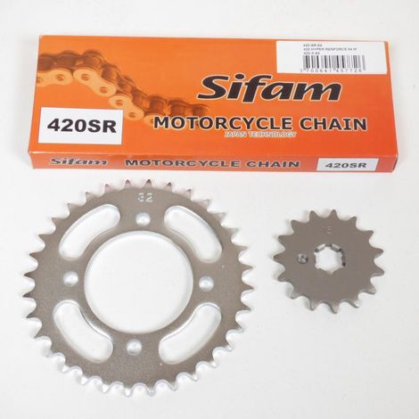 kit sifam kette für motorrad yamaha 80 pw 1983 bis 2010 15x32 neu (1/2)
