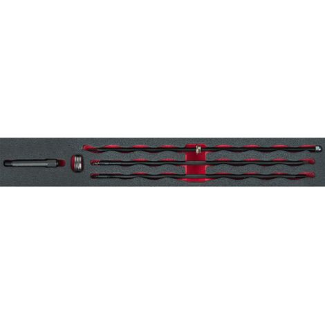 KS TOOLS Jeu d'alésage universel pour têtes de bougies de préchauffage M8 x 1,0 ( 152.1640 ) (1/5)