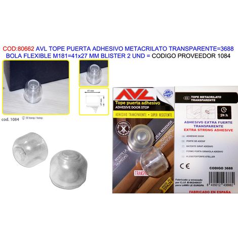 FPLUS baja avl tope puerta bola flexible m181 bl 2 u 3688(1084)