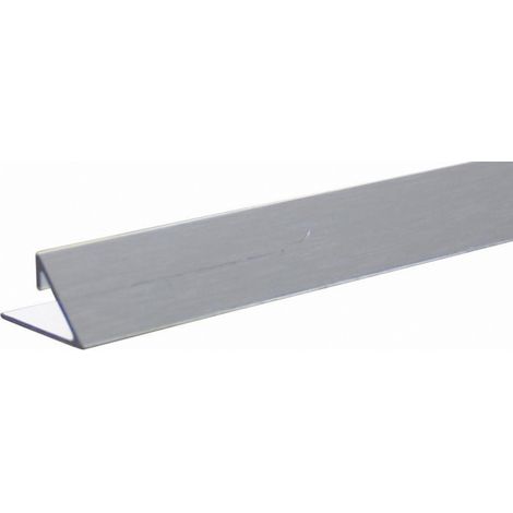 Profil de finition de crédence 8 à 10mm argent longueur 3,15m - NORDLINGER - 670209