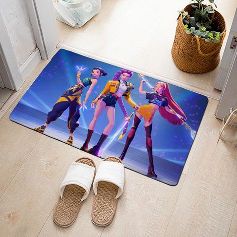 Tapis de sol antidérapant pour chambre, salle de bain, entrée, hall d'entrée, 1