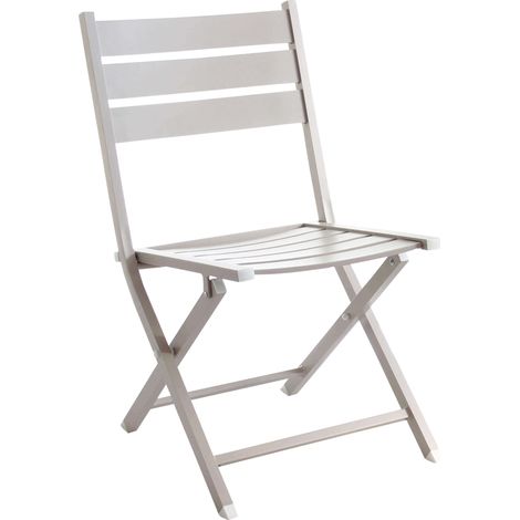 Amelia Aluminium Gartenstuhl - Beige