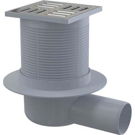Griglia di scarico 105x105 / sifone intelligente 50 mm (1/2)
