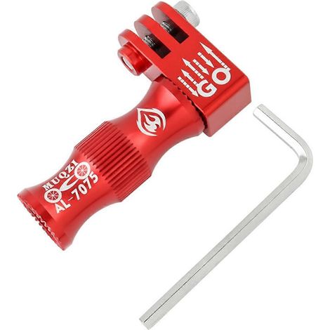 Support de caméra d'action pour VTT, fixation rouge pour caméra de sport - (1/5)