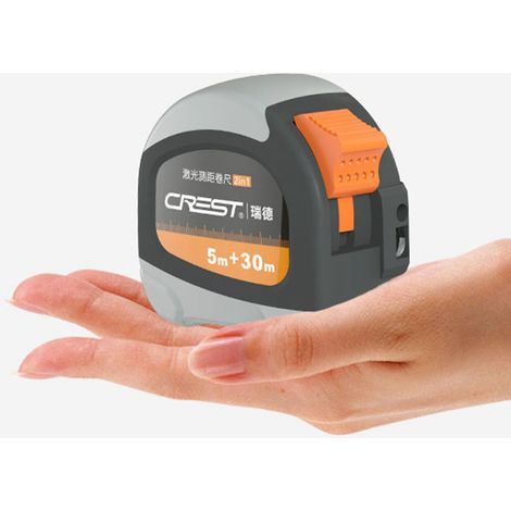 Infrarot-Laser-Entfernungsmesser, digitaler Distanzmesser, wiederaufladbares Maßband, tragbares Präzisionsmessgerät (1/5)