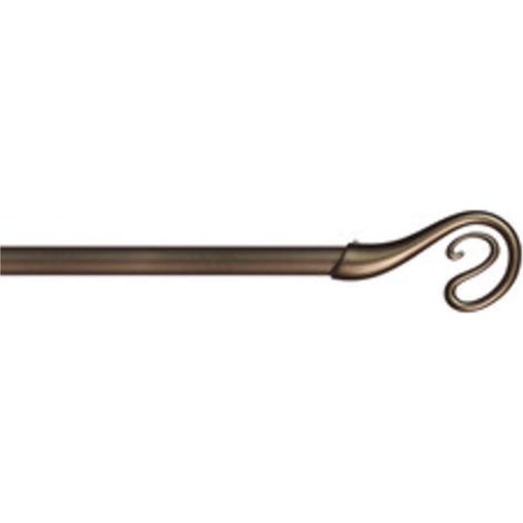 BASTONE METALLO D 20/19 120/210CM NAIROBI BRONZO - 6 pezzi