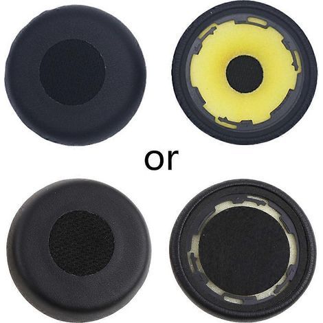 Coussinets d'oreille améliorés pour casque Evolve 75/75+/75UC/75MS : coussinets respirants en protéines (1/5)