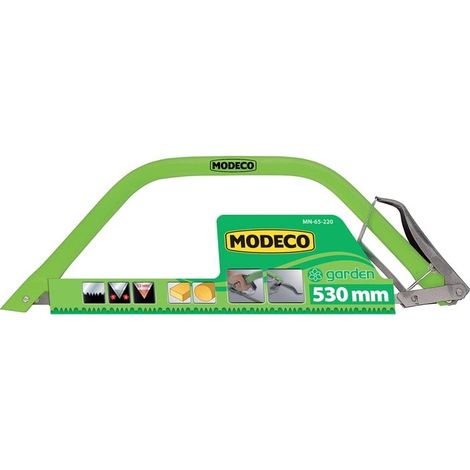 Scie à main Modeco spkb-915 lame remplaçable poignée ergonomique (1/3)