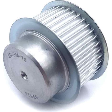 Poulie dentée moyeu plein PD3M40-15