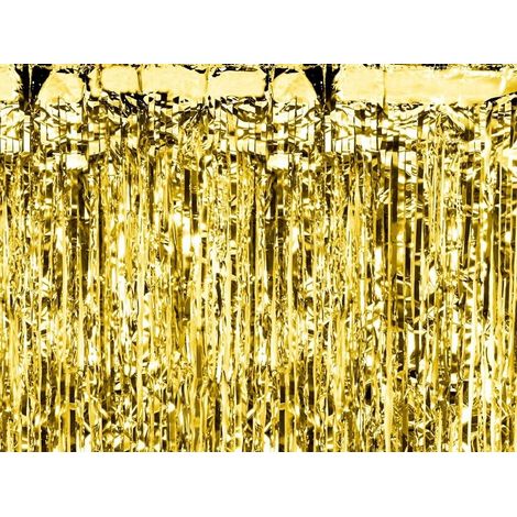 Tenda da festa dorata 100x200 cm