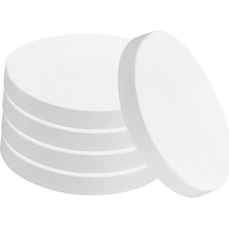 5 Pcs Chapeaux de Pieux en PVC pour Quai et Pontons Protection Légère pour Pilings en Bois (1/5)