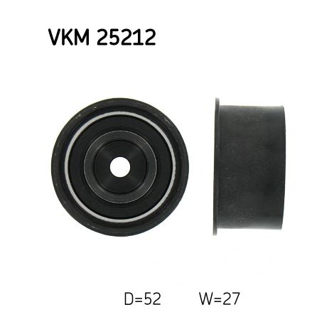 Poulie renvoi/transmission, courroie crantée SKF VKM 25212 CHEVROLET 09128738