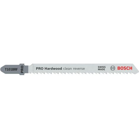 5x Lame de scie sauteuse PRO Hardwood clean T101BRF Reverse (1/5)