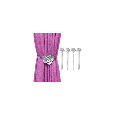 Magnetische Raffhalter in Kamelienform, 2 Paar, Retro-Stil, aus Kunstharz. – Crezuo