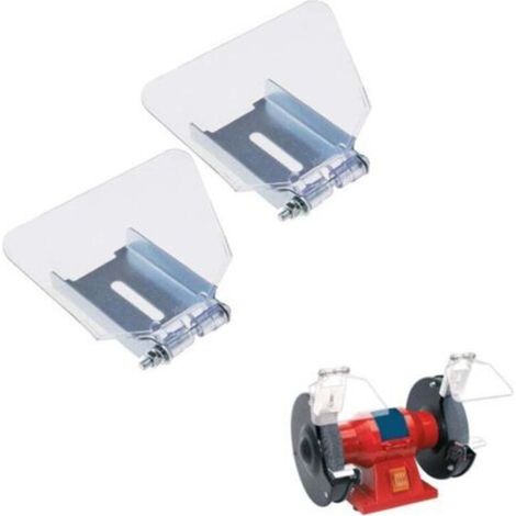 125/150 Bench Grinder Visor - 304 Stainless Steel - Easy to Install Eye Protection - Compatible with Bench Grinders (1/5)