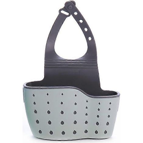 Panier suspendu pour cuisine/salle à manger, sac de rangement égouttoir réglable pour évier, sacs de rangement pour articles ménagers (1/4)
