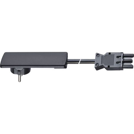 EVOline Plug-Anschlussleitung mit GST Kupplung, 1,5 m, Kunststoff schwarz (1/5)