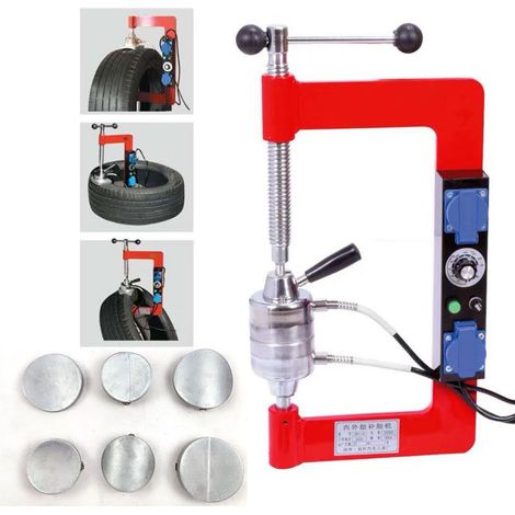 Equipo de reparación de neumáticos con vulcanizador automático de temperatura constante de alta calidad -Sólo 8-10 minutos de reparación completada