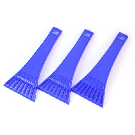 Winter 3pcs Grattoir à glace pour voiture - Pelle à neige pour pare-brise d'hiver - Outil de dégivrage de glace - Outils de déneigement (1/4)
