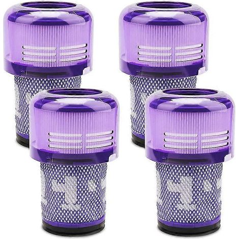 Lot de 4 filtres de rechange V12 pour aspirateurs V12 Slim et V12 Detect Slim, référence 97151() (1/5)
