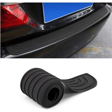 Protection Pare Choc Voiture, Protecteur Porte Coffre en Caoutchouc, Résistant Aux Rayures et Antidérapant, Convient à la Plu (1/4)
