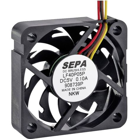 SEPA LF40P05PSE00A Ventilateur axial 5 V 13.8 m³/h (L x l x H) 40 x 40 x 10 mm X257382