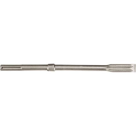 Burin plat professionnel premium SDS-max longueur totale 400mm largeur 25mm METABO (1/2)