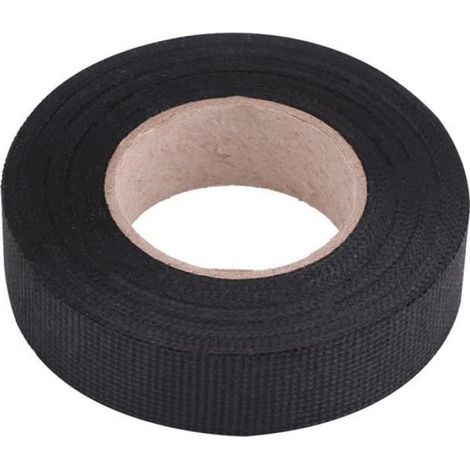 Ruban Tissu Adhésif 19mm x 15m, Résistant à l'huile, Isolation Sonore, pour Fixations et Réparations Multiples en Intérieur comme Extérieur (1/4)