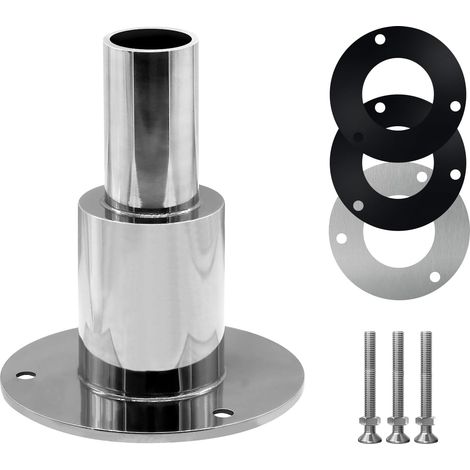 Raccord de Échappement Chauffage Diesel 24mm D'échappement Traversant la Coque en Acier Inoxydable 316 pour pour Camion Bateau Voiture (1/5)