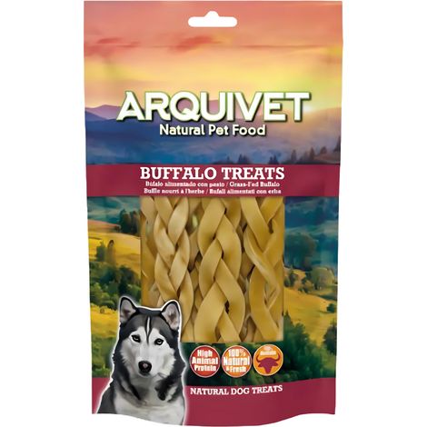 ARQUIVET BUFFALO Geflochtenes Büffelleder - 12 cm - 100 g