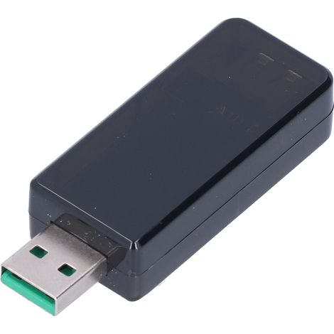 Testeur USB digital avec écran LCD, voltmètre détecteur de charge pour Android, noir (1/5)