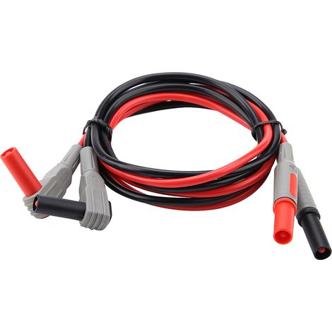 P1300C Elektronisches Digitalmultimeter Messleitungen mit Krokodilklemmen und austauschbaren Messspitzen (1/5)