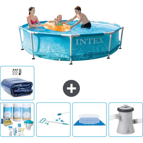 Intex Piscine Tubulaire Ronde - 305x76 cm - 6-pièces  S20362 (1/5)