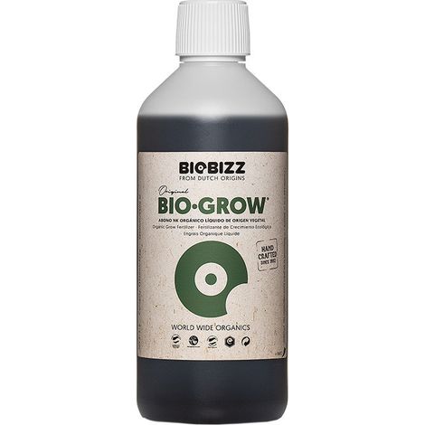 Engrais biologique de croissance 500ml – NPK 4-3-6 – Pour cultures florales et fruitières – Compatible avec tous les terreaux – Biobizz (1/3)
