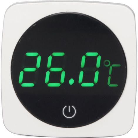 Thermomètre pour aquarium Mini thermomètre numérique pour aquarium de haute précision avec grand écran LCD (1/5)