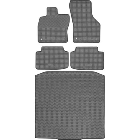 Maletero RIGUM 434026 + Alfombrillas RIGUM 902396 - Skoda Octavia III Kombi del 02.2013 al 05.2020, pie AV2 Delantero - INSTALADO