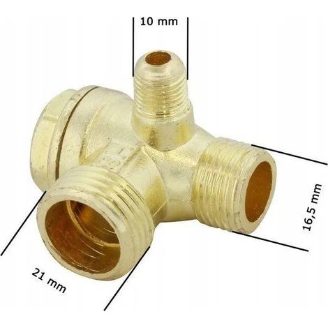 Clapet de retenue geko check valve 20 bar 1/2 x 3/8 (1/2)